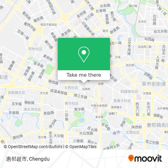 惠邻超市 map