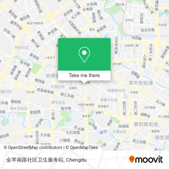 金琴南路社区卫生服务站 map