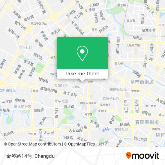 金琴路14号 map