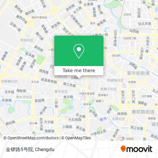 金锣路5号院 map