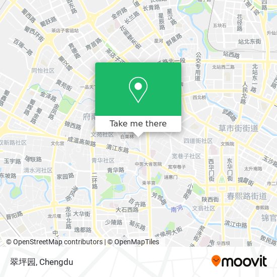 翠坪园 map
