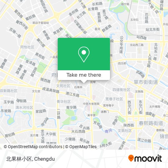 北果林小区 map