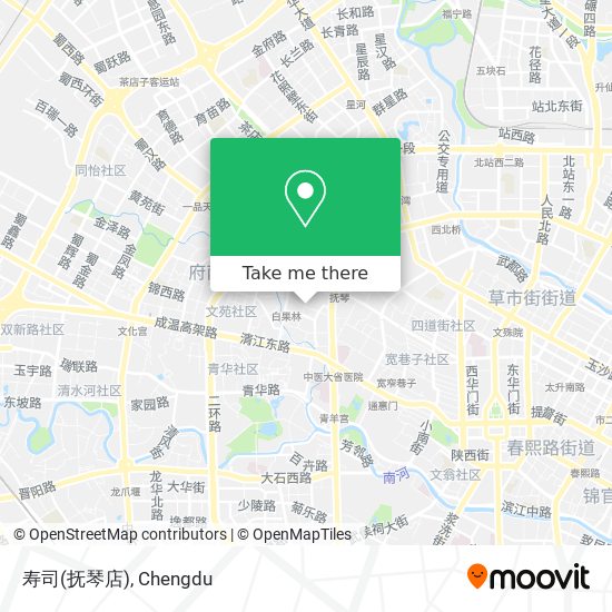 寿司(抚琴店) map