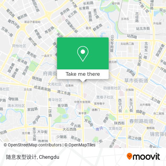 随意发型设计 map