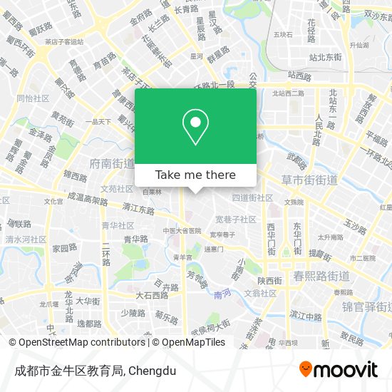 成都市金牛区教育局 map