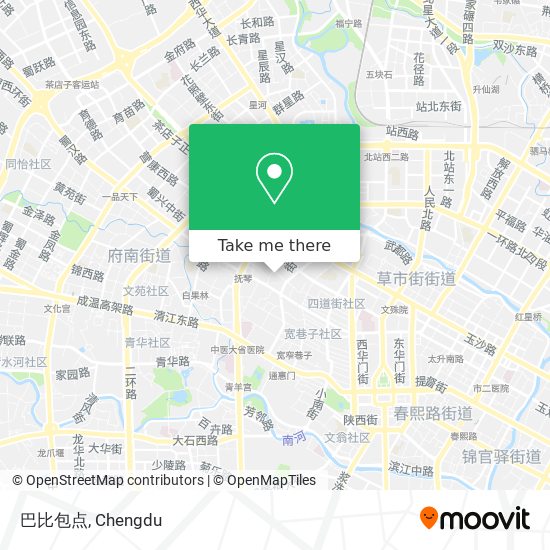 巴比包点 map