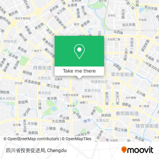 四川省投资促进局 map