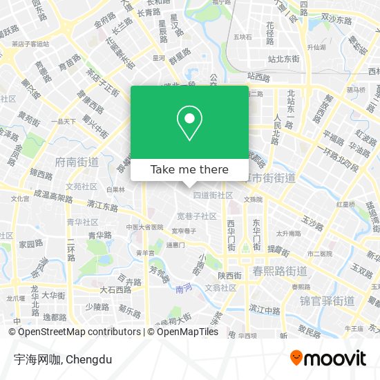 宇海网咖 map
