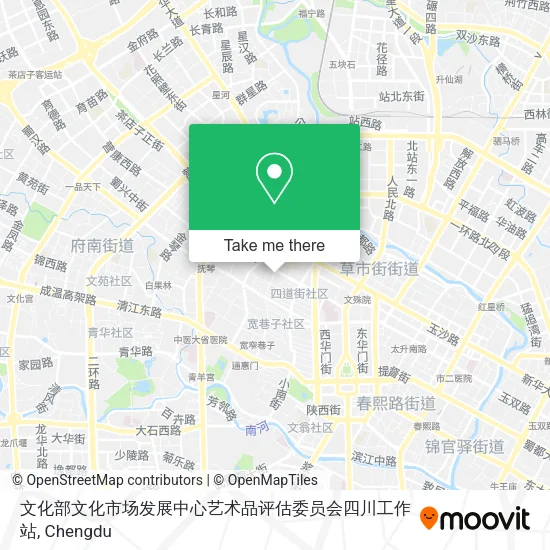 文化部文化市场发展中心艺术品评估委员会四川工作站 map