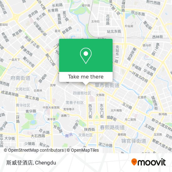 斯威登酒店 map