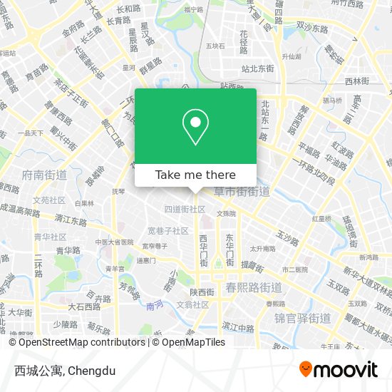 西城公寓 map
