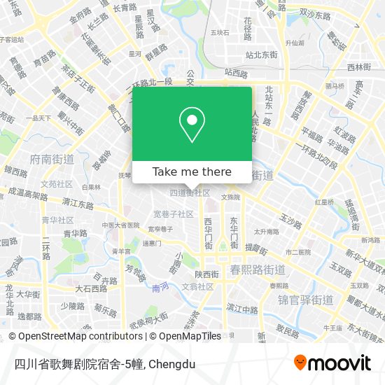 四川省歌舞剧院宿舍-5幢 map