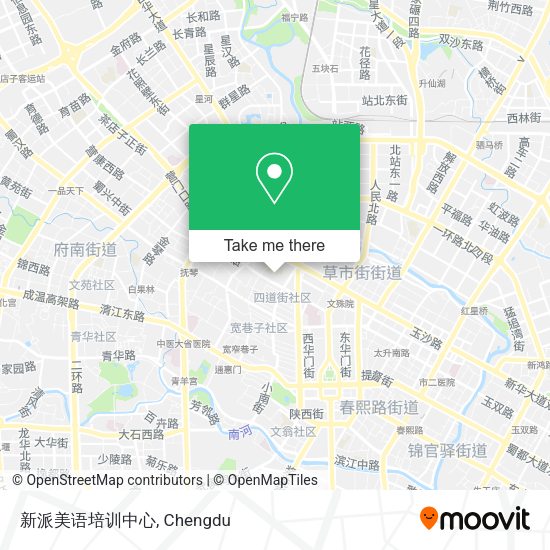 新派美语培训中心 map