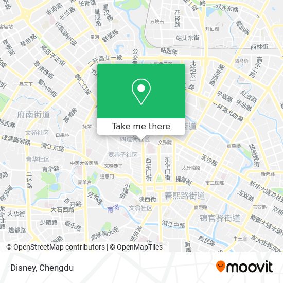 Disney map