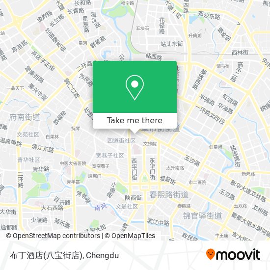 布丁酒店(八宝街店) map