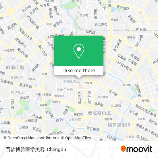 百龄博雅医学美容 map