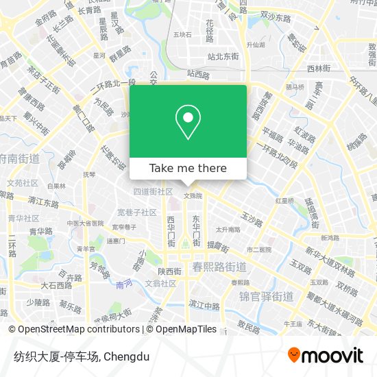 纺织大厦-停车场 map