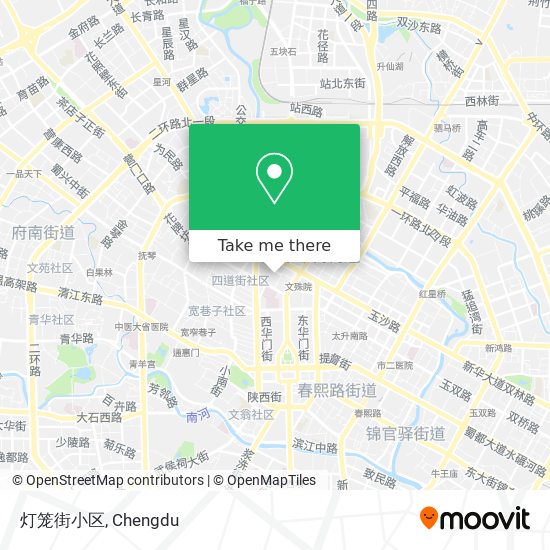 灯笼街小区 map