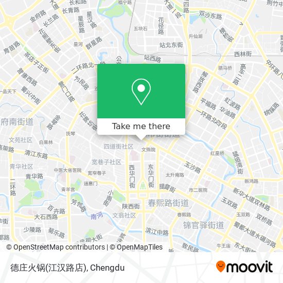 德庄火锅(江汉路店) map