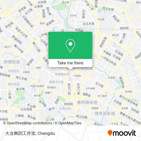 大业舞蹈工作室 map