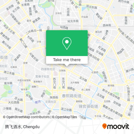 腾飞酒水 map