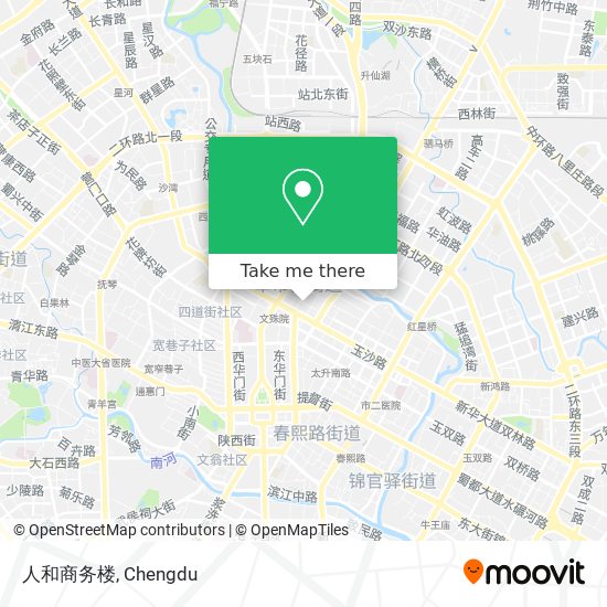 人和商务楼 map