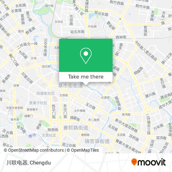 川联电器 map