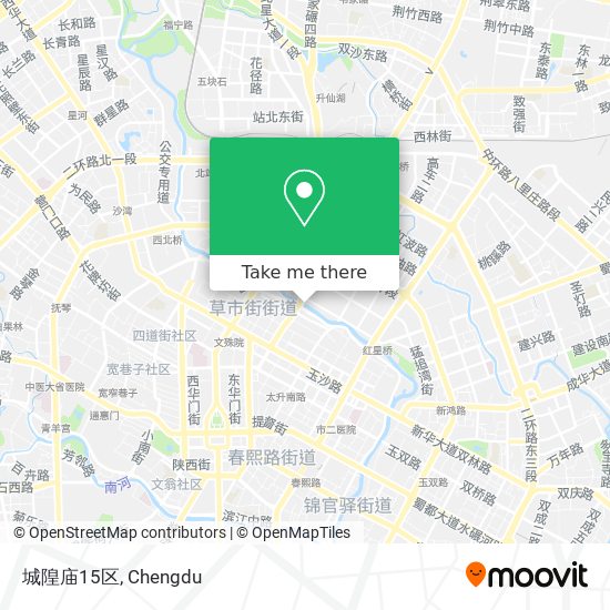 城隍庙15区 map
