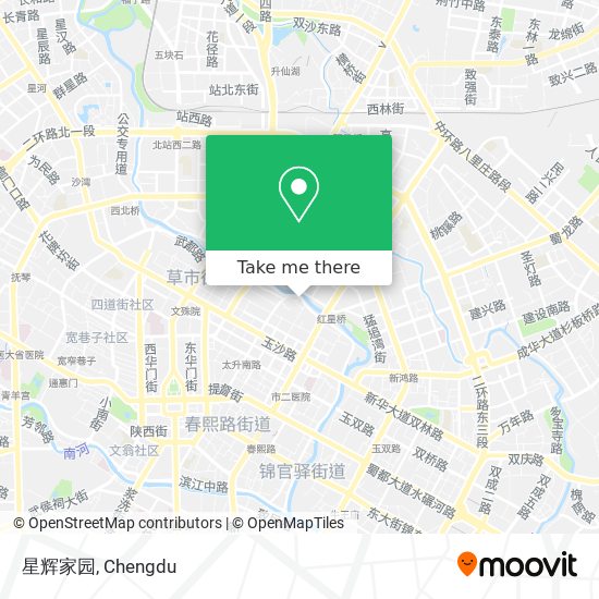 星辉家园 map