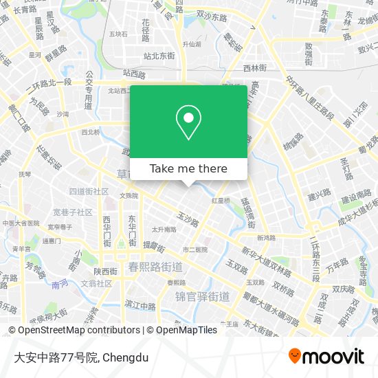 大安中路77号院 map
