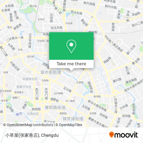 小草屋(张家巷店) map