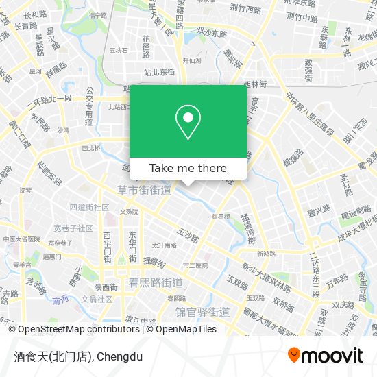 酒食天(北门店) map