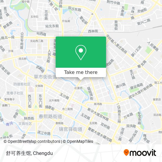 舒可养生馆 map