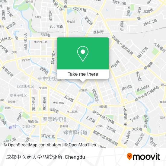 成都中医药大学马鞍诊所 map