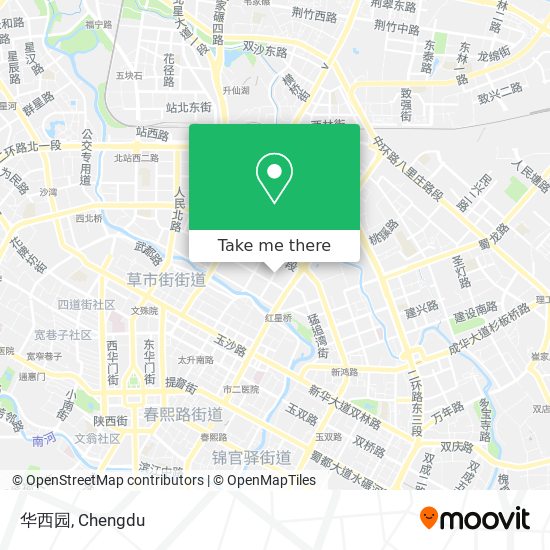 华西园 map