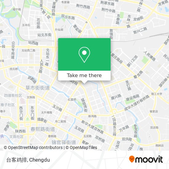 台客鸡排 map