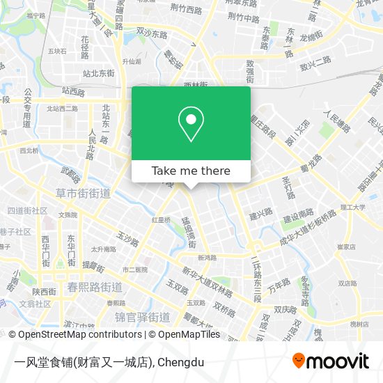 一风堂食铺(财富又一城店) map