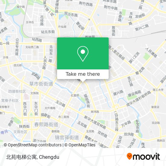 北苑电梯公寓 map