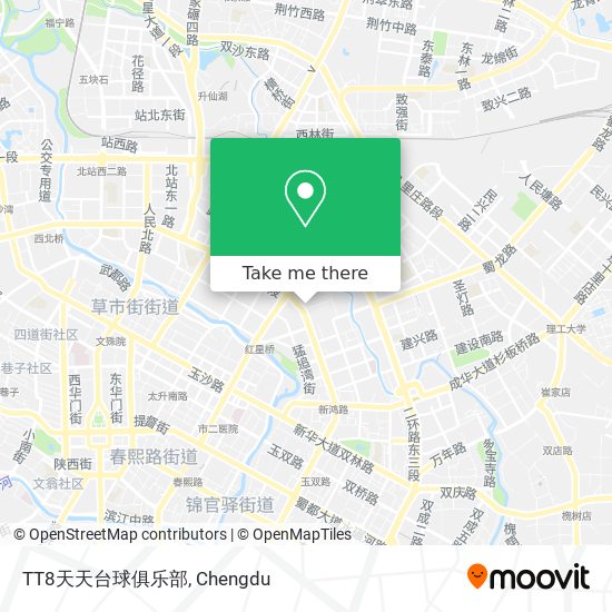 TT8天天台球俱乐部 map