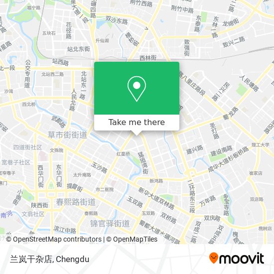 兰岚干杂店 map