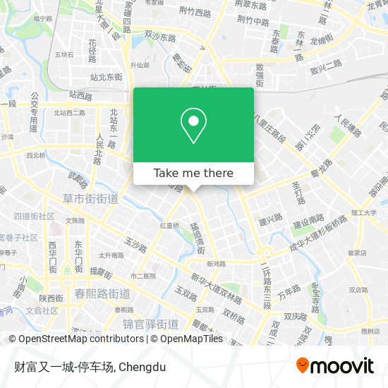 财富又一城-停车场 map
