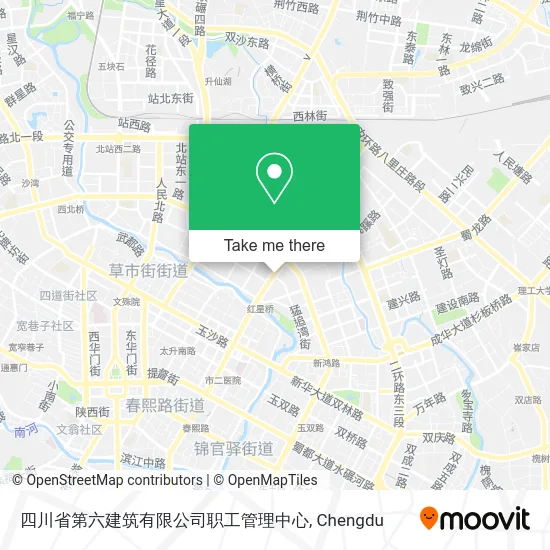 四川省第六建筑有限公司职工管理中心 map