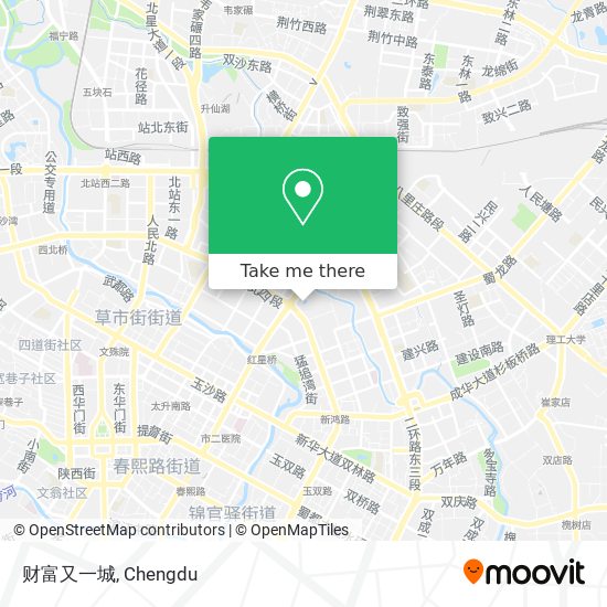 财富又一城 map