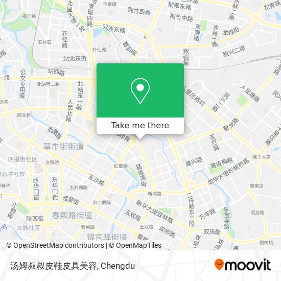 汤姆叔叔皮鞋皮具美容 map