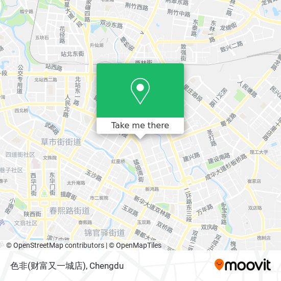 色非(财富又一城店) map