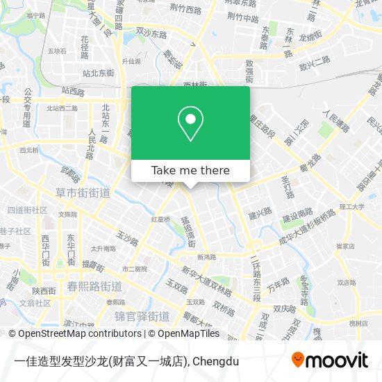 一佳造型发型沙龙(财富又一城店) map