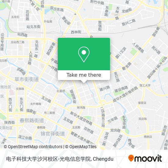 电子科技大学沙河校区-光电信息学院 map