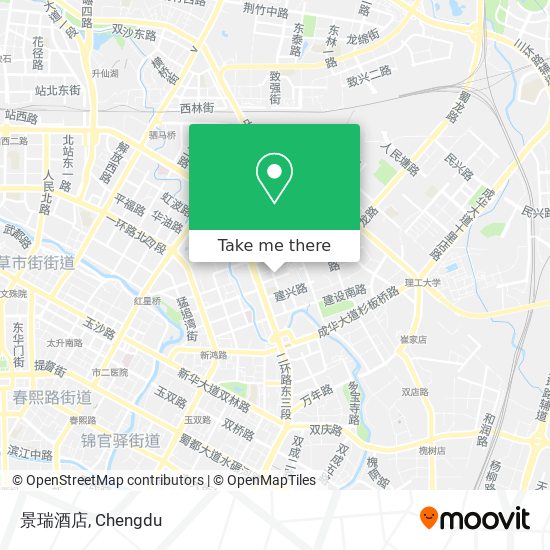 景瑞酒店 map