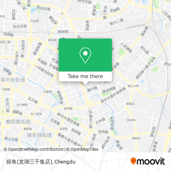 探鱼(龙湖三千集店) map