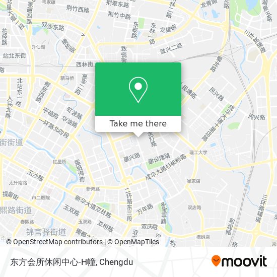 东方会所休闲中心-H幢 map